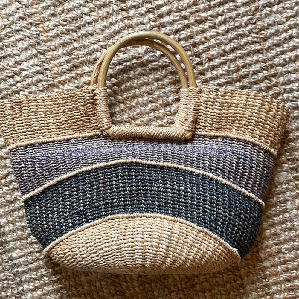 VINTAGE Straw Bag
